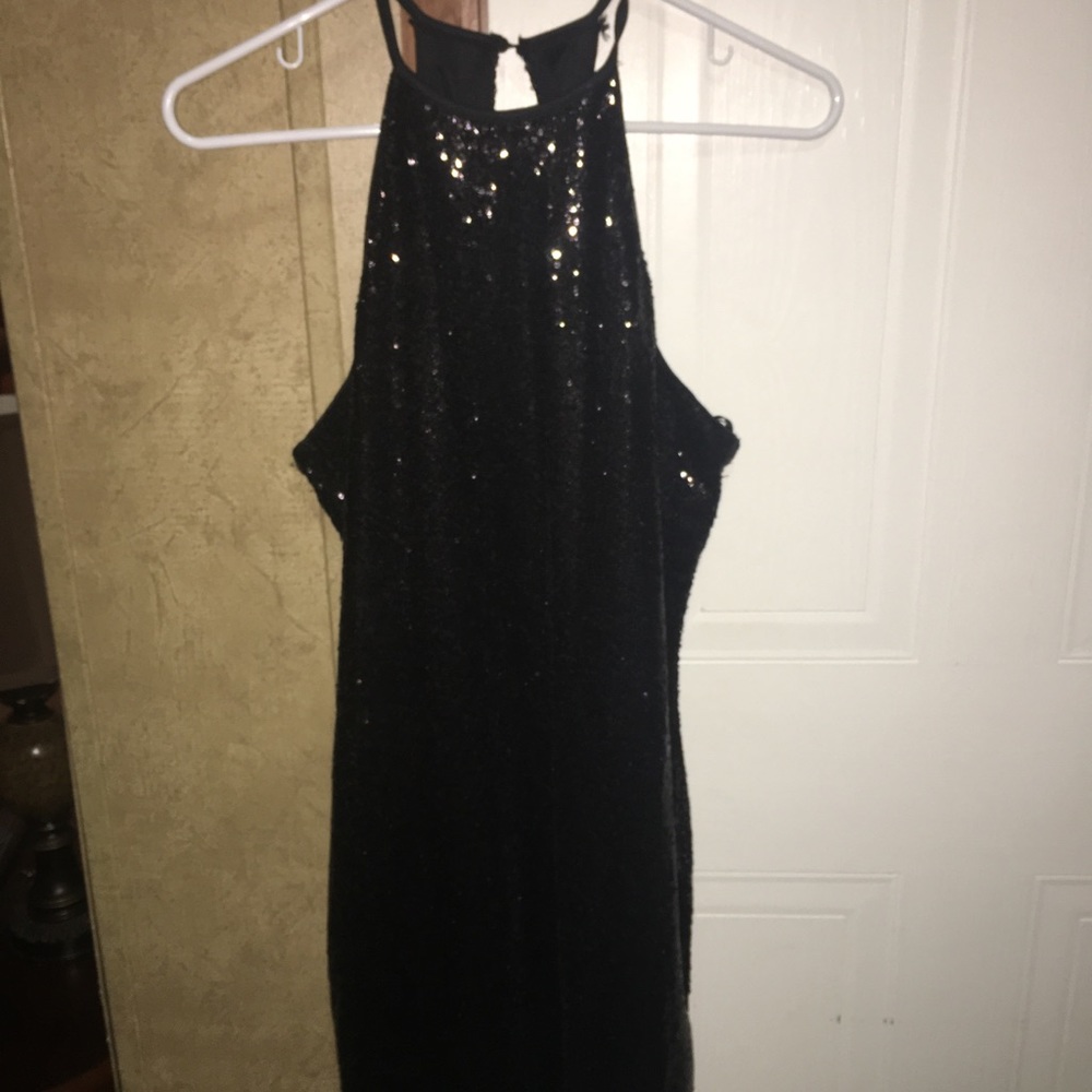Sparkle black dress